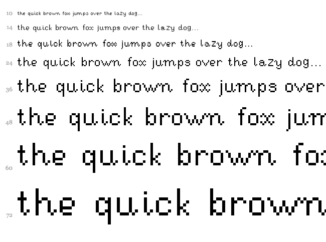 RSE Handwriting Pi font waterfall